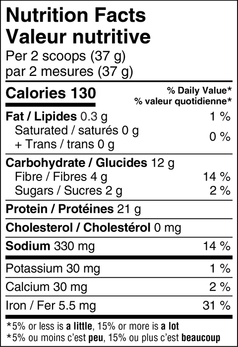 Organika - Organic Protein Plant Based Vanilla, 740 g