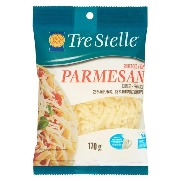 Tre Stelle - Parmesan Shred, 170 g