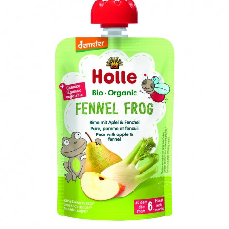 Holle - Organic Pouch - Fennel Frog, 100 g