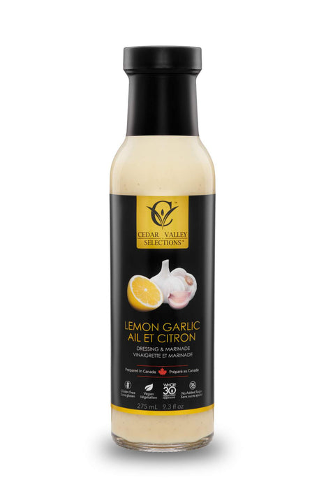 Cedar Valley - Dressing - Lemon Garlic, 275 mL