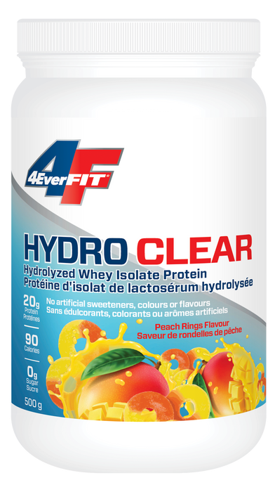 4EverFit - Hydro Clear 100% Whey Peach Ring, 500 g