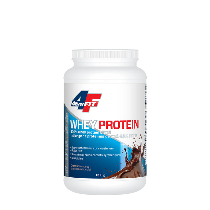 4EverFit - 100% Natural Whey Protein Chocolate Mousse, 825 g