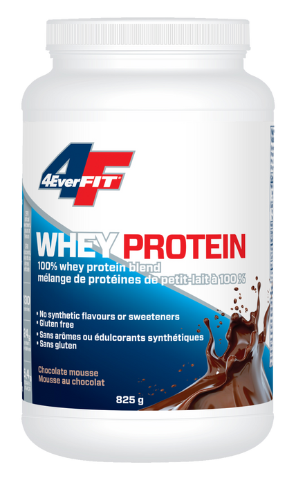 4EverFit - 100% Natural Whey Protein Choc, 825 g