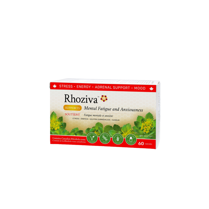 Rhoziva - Rhoziva Rhodiola Rosea, 60 Veggie Caps