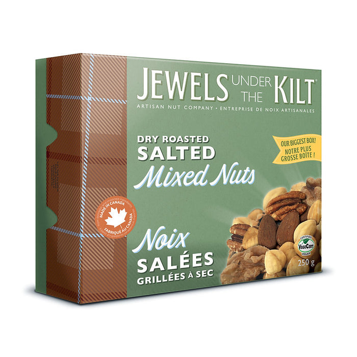 Jewels Under The Kilt - Roasted Mixed Salted Nuts, 250 g