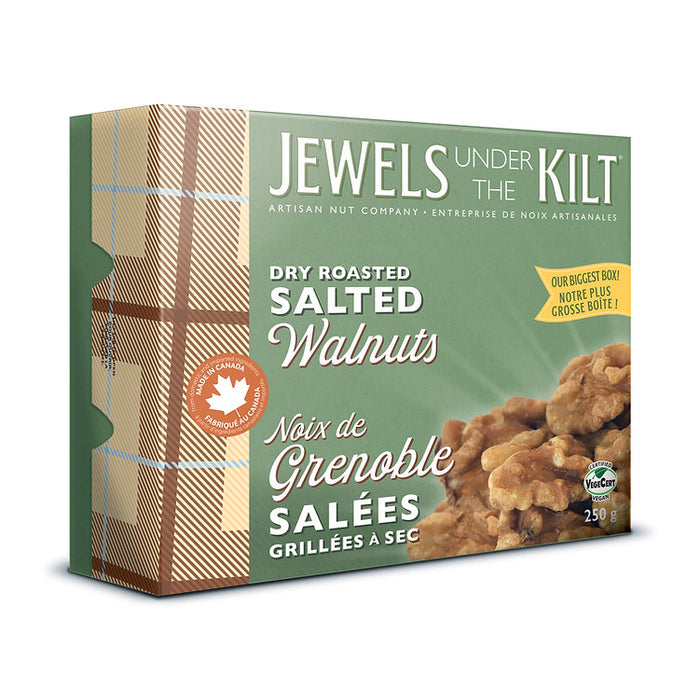 Jewels Under The Kilt - Roasted Salted Walnuts, 250 g