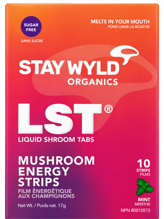 Stay Wyld Organics - LST Strips Energy - Mint, 10 Count