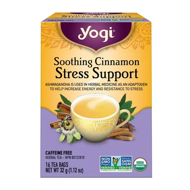 Yogi - Soothing Cinnamon Stress Support, 16 Count
