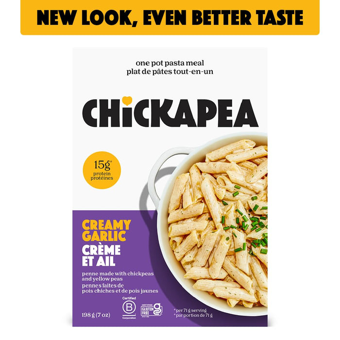 Chickapea Pasta - One Pot Creamy Garlic, 198 g