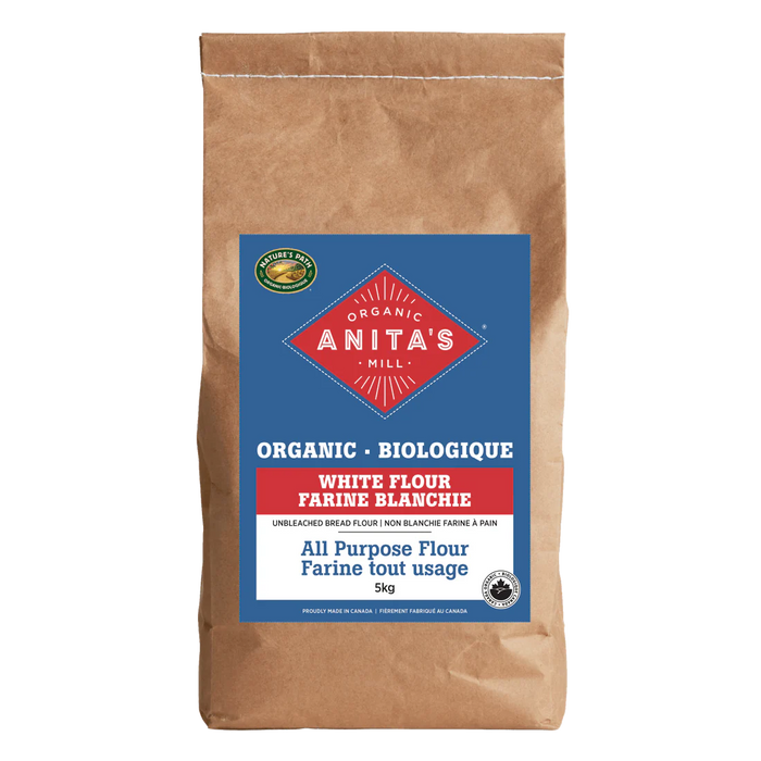 Anita's Organic Mill - Unbleached White Flour, 5 kg