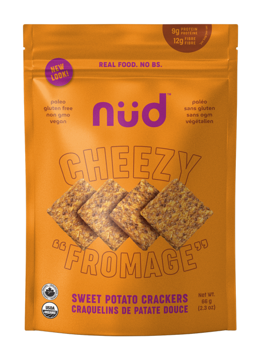 nud fud - Cheezy Crackers, 66 g