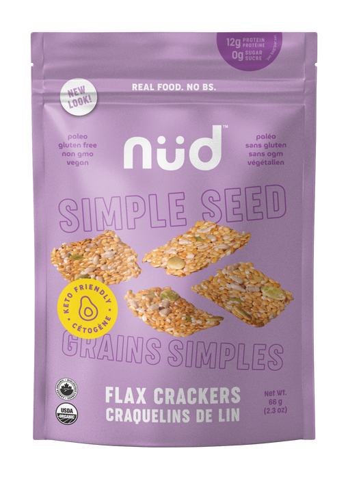 nud fud - Simple Seed Crackers, 66 g