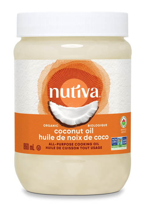 Nutiva Refined Coconut Oil 860 mL