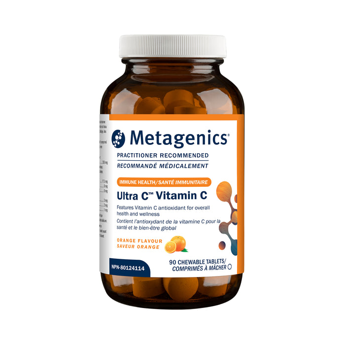 Metagenics Inc - Ultra C Vitamin C - Orange, 90 Tablets