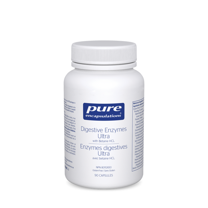 Pure Encapsulations - Digestive Enzymes Ultra Betaine, 90 Caps