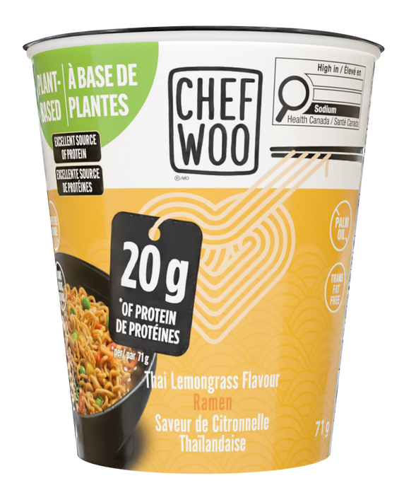 Chef Woo - Ramen - Thai Lemongrass, 71 g