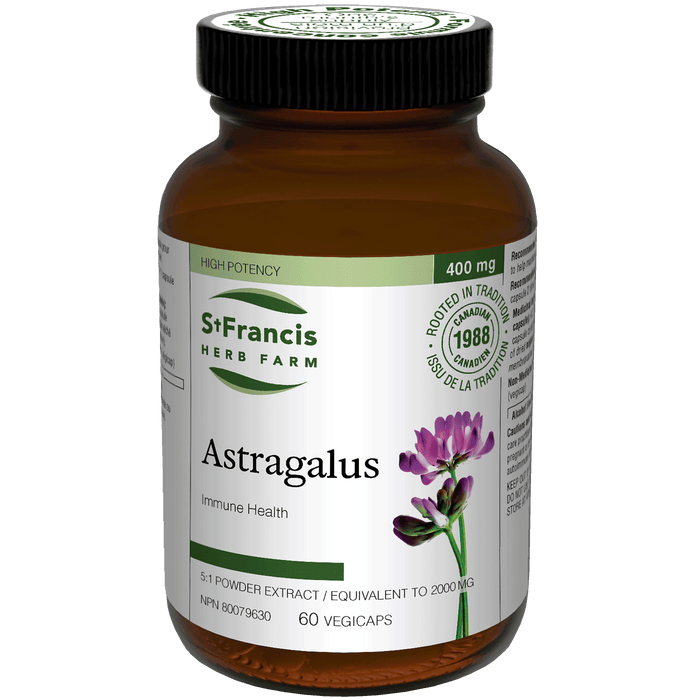 St. Francis - Astragalus Herbal Capsules, 60 Vcaps