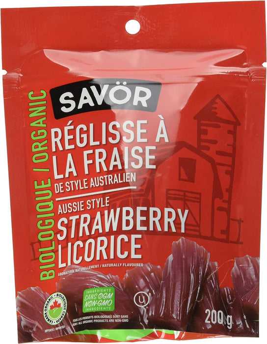 Savor - Strawberry Licorice, 200 g