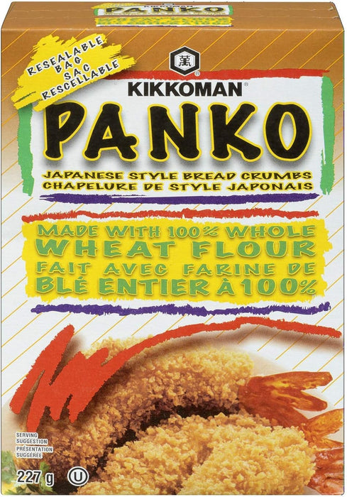 Kikkoman - Whole Wheat Panko Bread Crumbs, 227 g