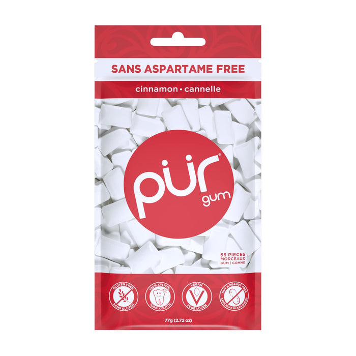 Pur Gum - Cinnamon Gum, 80 g