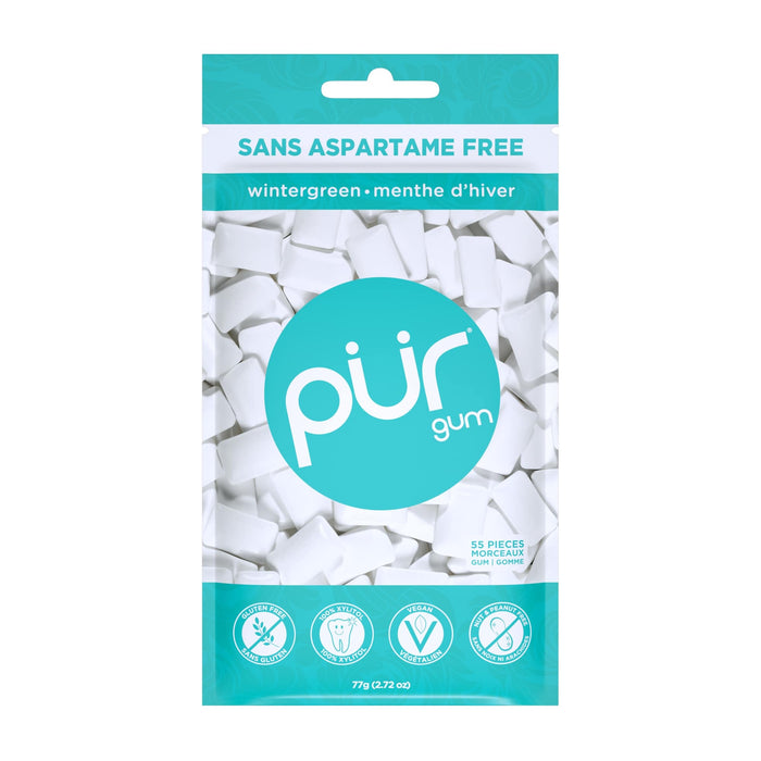 Pur Gum - Wintergreen Gum, 80 g
