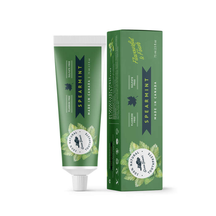Green Beaver - Toothpaste - Spearmint, 75 mL