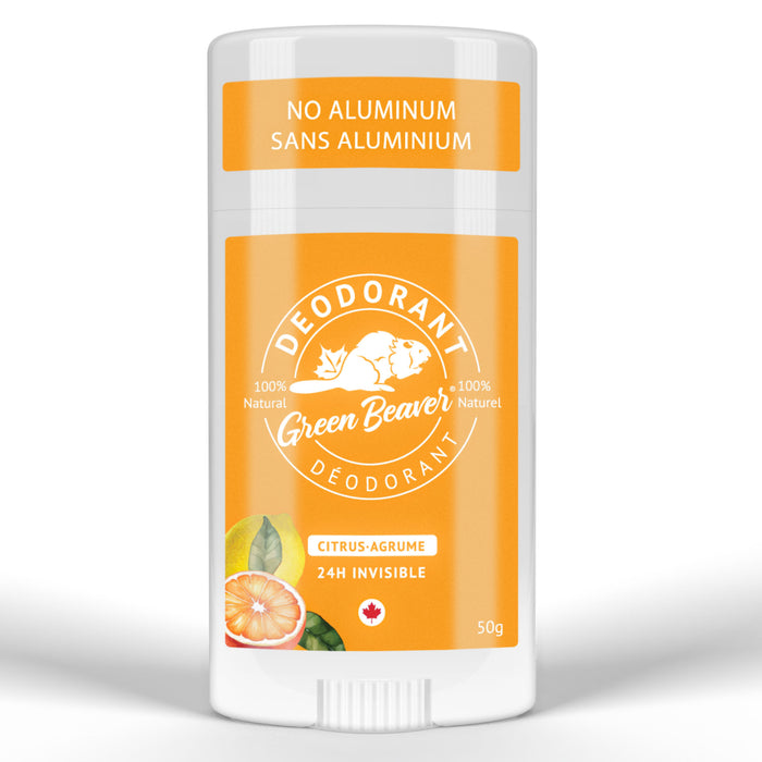 Green Beaver - Natural Deodorant - Citrus, 50 g
