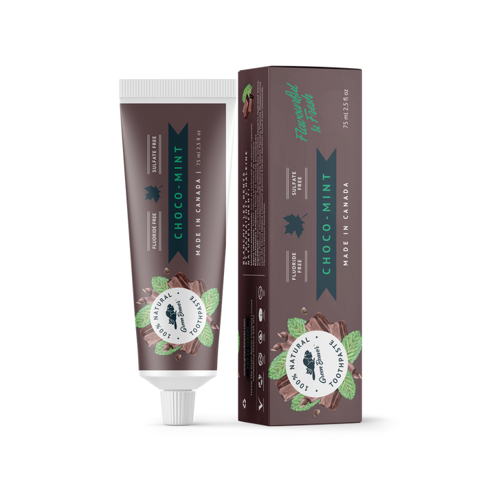Green Beaver - Toothpaste - Choco Mint, 75 mL