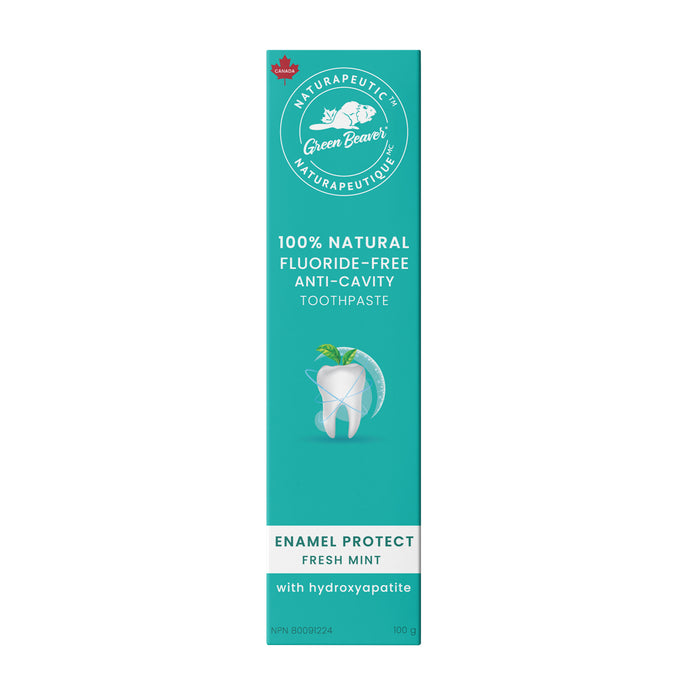 Green Beaver - Naturapeutic Enamel Protect Toothpaste - Fresh Mint, 100 g