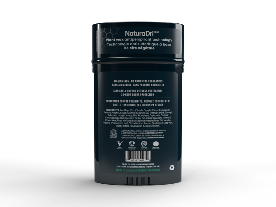Green Beaver - Antiperspirant - Pine Mint, 60 g