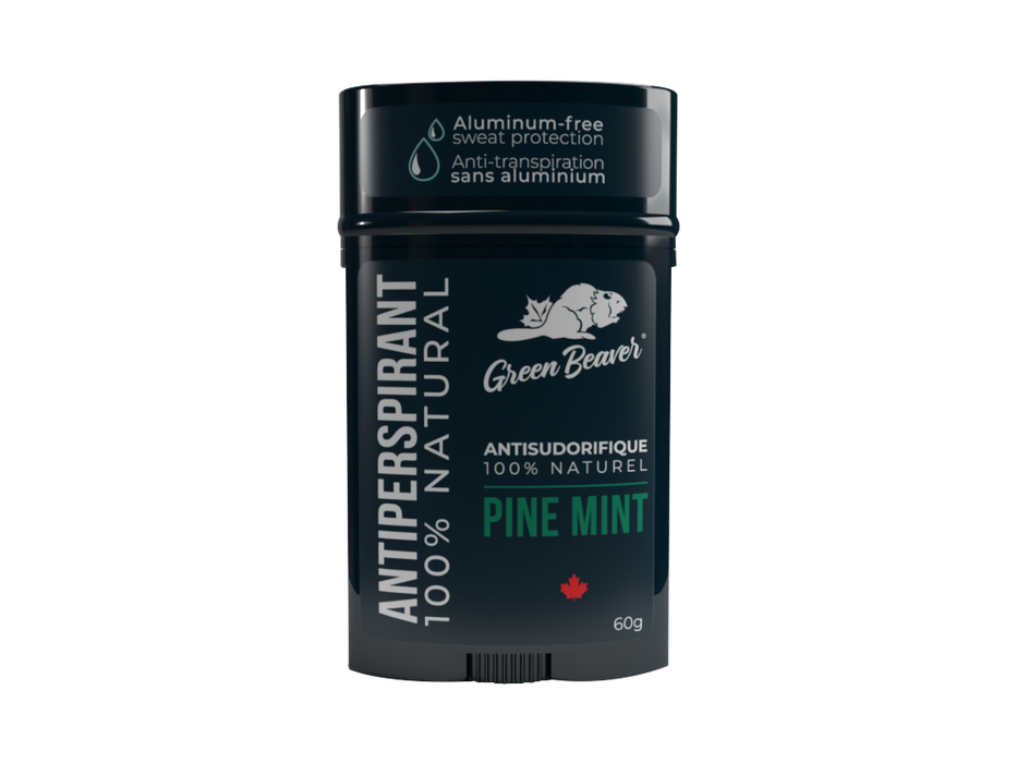 Green Beaver - Antiperspirant - Pine Mint, 60 g