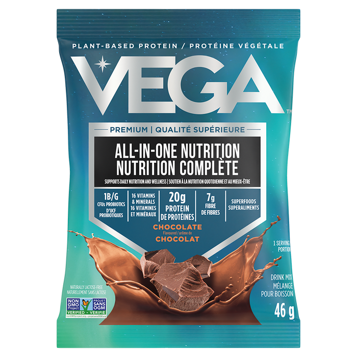 Vega - All-In-One - Chocolate, 46 g