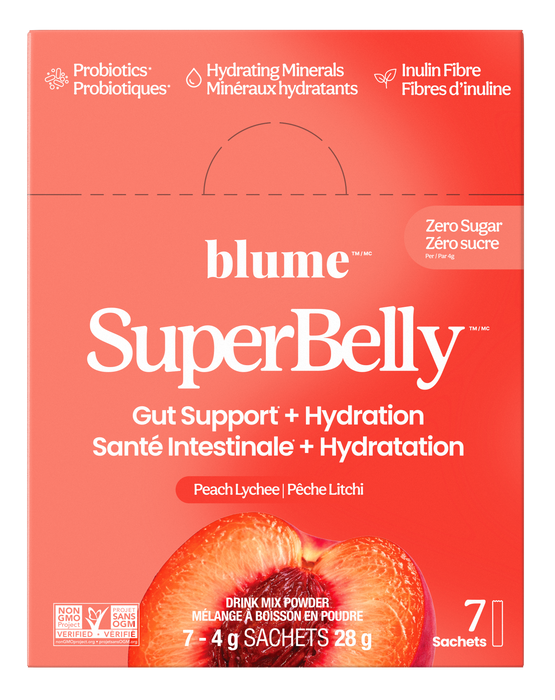 Blume - Superbelly Peach Lychee Box, 7x4 g