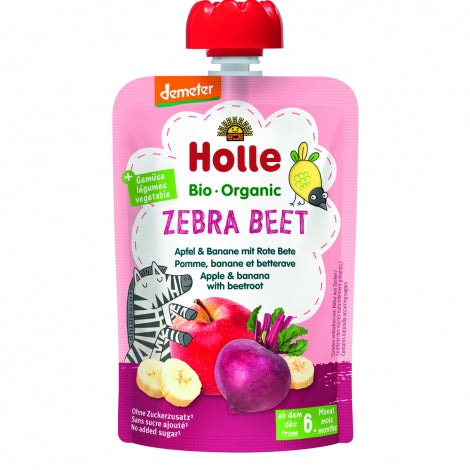 Holle - Organic Pouch - Zebra Beet, 100 g