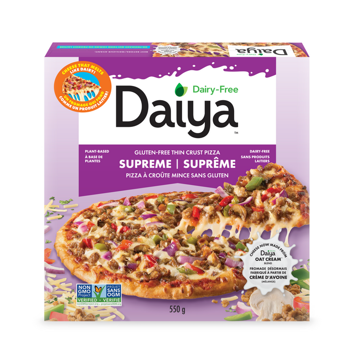 Daiya Foods - Gluten Free Supreme Pizza, 550 g