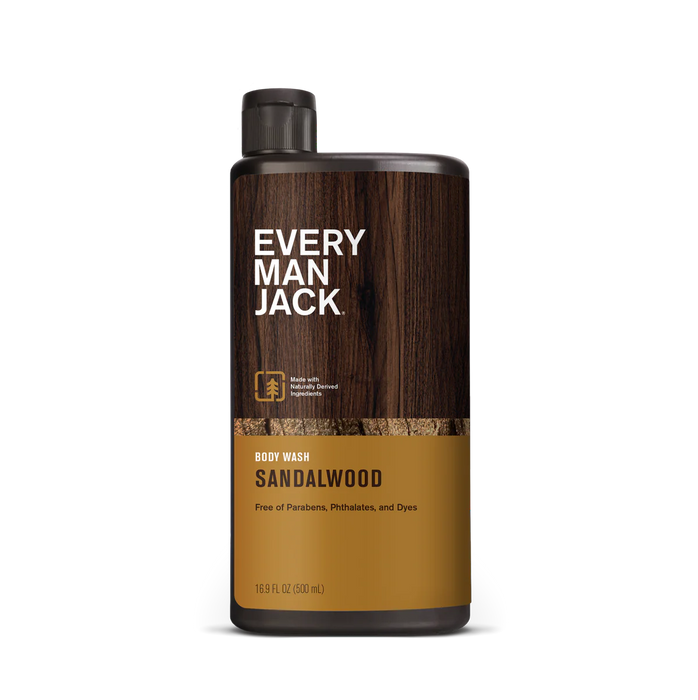 Every Man Jack - Body Wash - Sandalwood, 500 mL