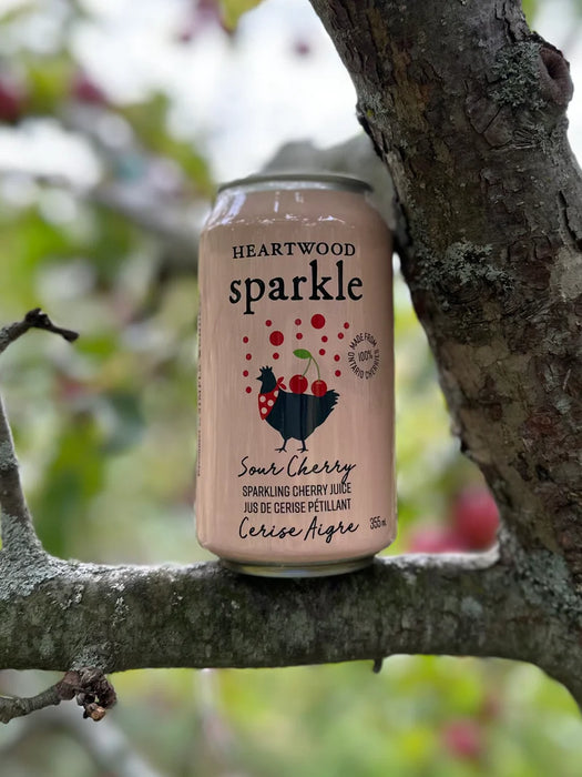 Heartwood Sparkle - Sparkling Sour Cherry, 355 mL