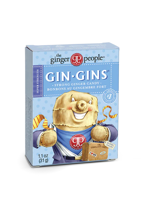 The Ginger People - Gin Gins Super Strength Caramel Ginger Candy - 31 g