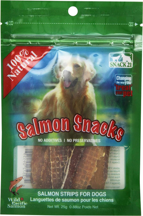 SNACK 21 - Salmon Snacks For Dogs, 25 g