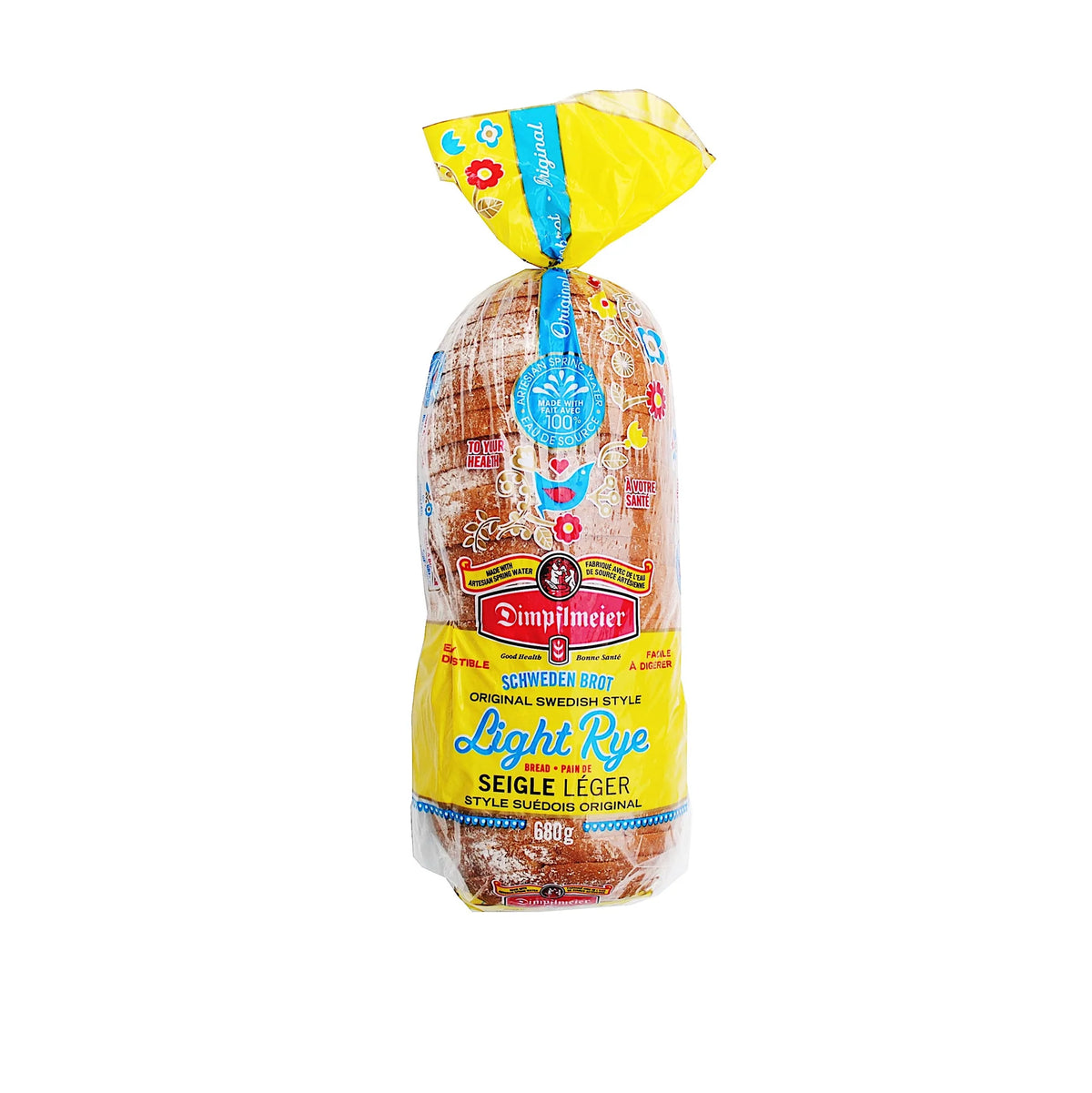 Dimpfelmeir - Multi Light Rye Bread, 680 g — Goodness Me!