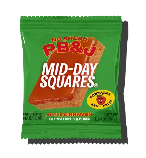 Mid-Day Squares - No Bread PB&J Square - Apple Cinnamon, 140 g