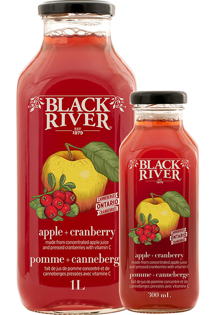 Black River - Apple & Cranberry Juice, 300 mL
