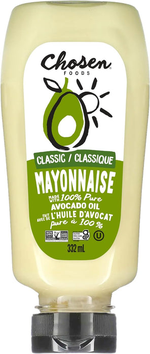 Chosen Foods - Avocado Oil Mayo Squeeze Bottle, 332 mL