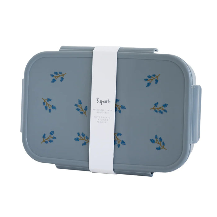 3 Sprouts - Recycled Bento Box - Blueberry, Each