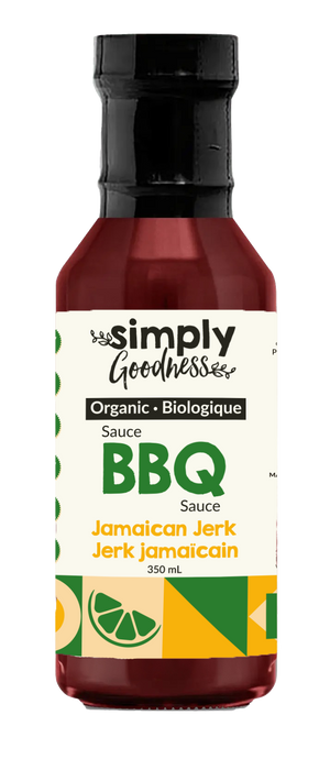 Simply Goodness - Organic Jamaican Jerk BBQ Sauce, 350 mL