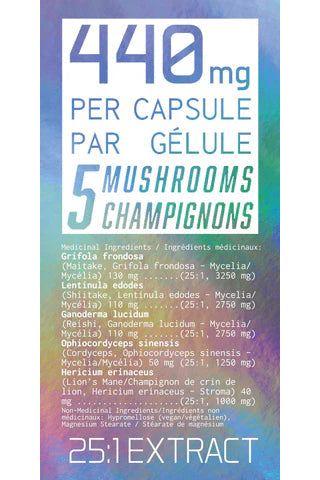 VEGAIN - Boost - Adaptogenic Mushroom Blend, 60 Caps