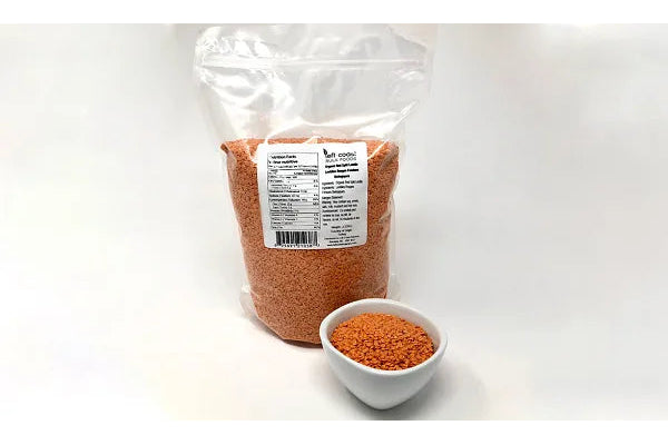 Left Coast Organics - Lentils - Red Split, 2.27 kg