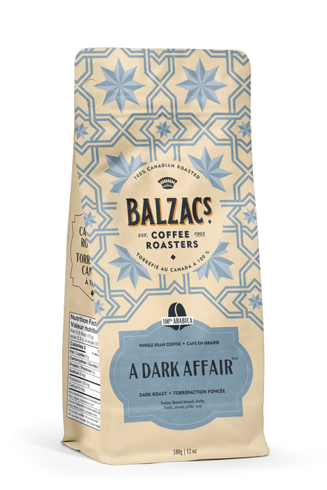 Balzac's - A Dark Affair, Whole Bean, 340 g