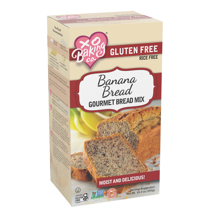 XO Baking - XO Gf Bread Mix Banana, 292 g