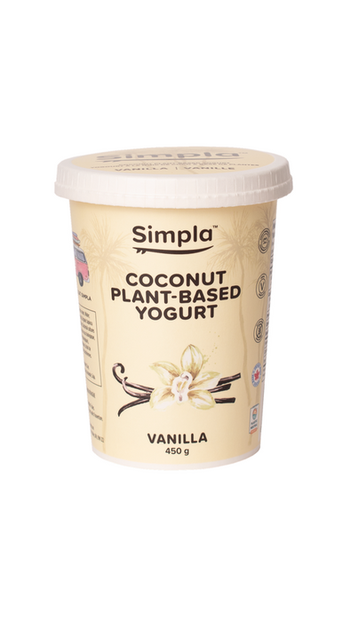Simpla - Coconut Yogurt - Vanilla, 450 g